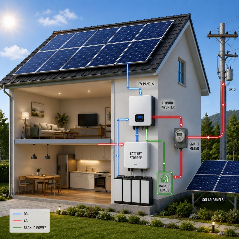 Hybrid Solar System