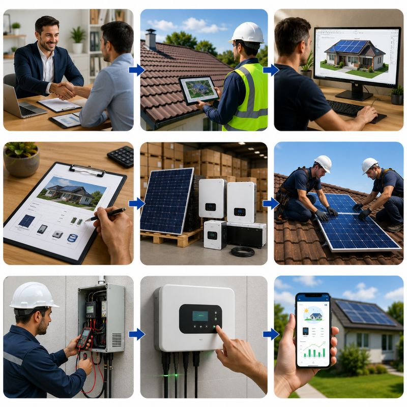 Solar Installation Process